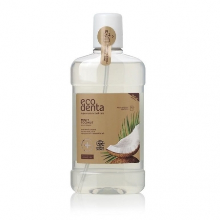 ECODENTA COSMOS Miętowy i kokosowy płyn do płukania jamy ustnej 500ml